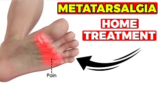 BEST Metatarsalgia Exercises Massage amp StretchesHOME Treatment [upl. by Wildon344]