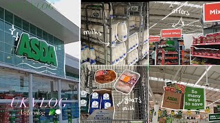 🇬🇧 diary ep 5 ASDA VLOG  🥦🧸 [upl. by Ylrebmic]