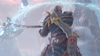 God of War RagnarökValhalla  all realm tears closed  defeating Tyr [upl. by Strade465]