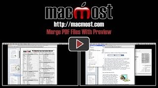 Merge PDF Files With Preview 942 [upl. by Iridissa791]