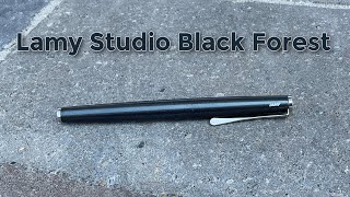 NEW PEN DAY Lamy Studio Black Forest [upl. by Dodd]