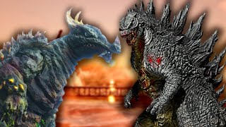 Godzilla Vs Anguirus Blender 3D Animation [upl. by Neerehs]