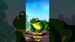 Five Little Speckled Frogs A Ribbiting SingAlong Adventure shorts [upl. by Ijnek]