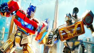 TRANSFORMERS ONE quotOptimus Prime Vs Soundwave Fight Scenequot Trailer NEW 2024 [upl. by Ahseile606]