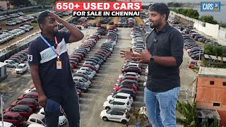 650 Preowned Cars  😮 Biggest Used Cars Collections in Chennai🔥 [upl. by Mure]