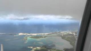 Landing at Guam Intl Airport [upl. by Dzoba]