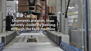 Distribution Center Conveyor System [upl. by Ecnaralc276]