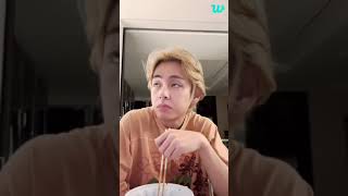 BTS V LIVE TODAY  Taehyungs New Wevers Full Live [upl. by Revart363]