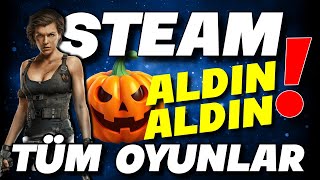 STEAM İNDİRİMLERİ 2023 TÜM OYUNLAR  STEAM CADILAR BAYRAMI İNDİRİMLERİNİ KAÇIRMA 🎃 HALLOWEN STEAM [upl. by Niatirb734]