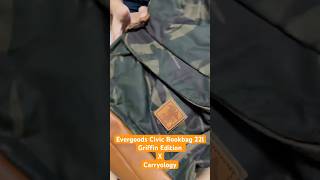 Evergoods Civic BookBag 22L  Griffin Edition X Carryology Waxed Camo DPM [upl. by Aniuqaoj]