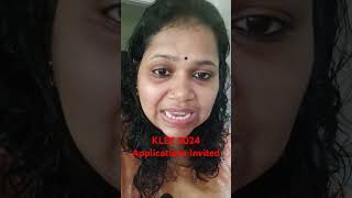 KLEE 2024 Applications Invited klee law exam llbexams lawyer [upl. by Svensen89]