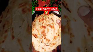 Masaledar lachha paratha🤣youtubeshorts paratha comedy funny foodie viraltrending shortsfeed [upl. by Hakim]