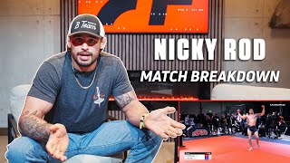 Match Breakdown How Nicky Rod Won ADCC Trials After 8 Months Of Training [upl. by Noami]