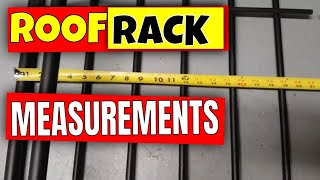 ARKSEN ROOF RACK MEASUREMENTS 64quot Universal Black Roof Rack Cargo with Extension [upl. by Norrat990]