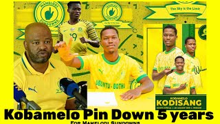 DONE Mamelodi Sundowns have completed the signing of Kobamelo Kodisang from Moreirense of Portugal [upl. by Griswold699]