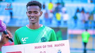 Abdikariim Abdulahi Ahmed oo u ciyaara degmada Warta Nabadda ayaa ku guuleystay Man of the Match [upl. by Anirda]