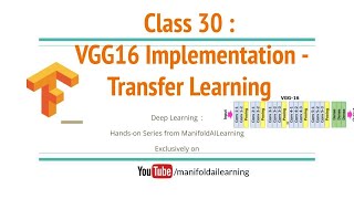Class 30  VGG16 Convolutional Neural Network Architecture Implementation  Deep Learning [upl. by Ireva]