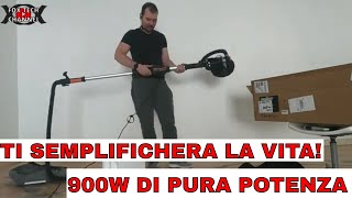 LEVIGATRICE ROTANTE ECONOMICA PER MURO  900W DI PURA POTENZA [upl. by Loferski]