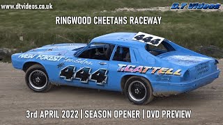 Ringwood Cheetahs Raceway  2022 Season Opener  342022  DVD Preview [upl. by Ytirehc]