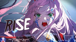 Nightcore  RISE  Lyrics [upl. by Hercule]