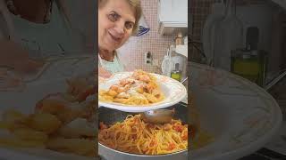 Spaghetticon pesce spada e melanzana bianca per 2 persone Concetta ai fornelli [upl. by Arihppas]