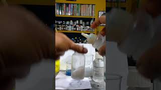 Reduction reaction of Ferric salt PracticalTheoryClassroom subscribe viralvideo viral science [upl. by Ahasuerus]