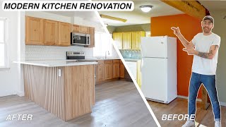 I spent 5000 to gain 25000 in Equity DIY MODERN KITCHEN RENOVATION [upl. by Cavuoto166]