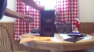 Gallien Krueger 250ML Speaker Replacement [upl. by Ehudd]