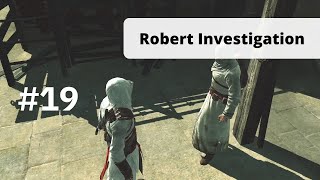 Assassins Creed 1 Part 19 Robert de Sablé Investigation No Damage amp English subtitle [upl. by Deehahs275]