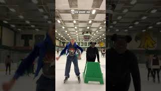 dancing in ice is so hard 😂 trending dance angelserenity viralvideos [upl. by Lynette]