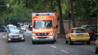 RTW 10832 Feuerwehr Lengerich mit Dauerpressluft in Osnabrück [upl. by Anilad]