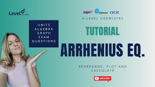 Alevel Chemistry Arrhenius Equation worksheet  MiniTutorial [upl. by Keon]