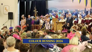 Colour Bussing  Hawick Common Riding 2024 [upl. by Ahkeber]