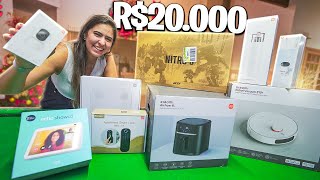 GASTEI 20 MIL REAIS NO PARAGUAI COMPREI TUDO DA XIAOMI [upl. by Bahner307]