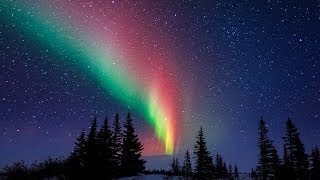 Aurora Borealis Time Lapse Movie [upl. by Drawde]