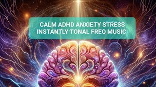 CALM ADHD ANXIETY STRESS INSTANTLY TONAL FREQ MUSIC mindsetMusic528 Meditation amp Healing Music [upl. by Jaqitsch530]