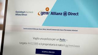 Campagna Pubblicitaria Tv  Forse cercavi  Genialloyd diventerà Allianz Direct [upl. by Edette]