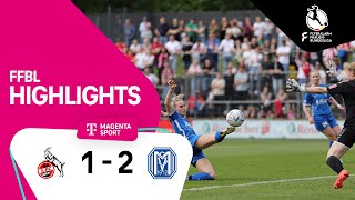 1 FC Köln  SV Meppen  Highlights FLYERALARM FrauenBundesliga 2223 [upl. by Quartus460]