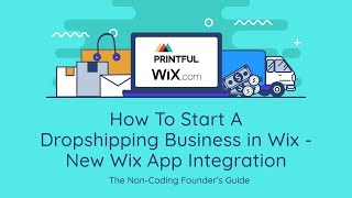 How To Start A Dropshipping Business on Wix  Adding A Dropshipper to Wix  Updated 2019 [upl. by Mallory]