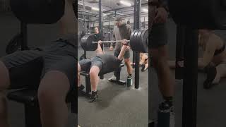 165kg363lbs Bench Press [upl. by Giesecke]