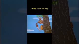 🚀 Developer fix bug 😄 anhdangcode coding programming code javascript programming memes [upl. by Nonnahsal]