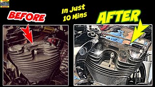 How To POLISH Motorcycle Cylinder Jug FINS in 10 Minutes For Aluminum amp Chrome A MUST SEE HACK [upl. by Petes182]