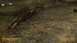 Fallout New Vegas The effects of 50 MG Explosive rounds [upl. by Huan393]