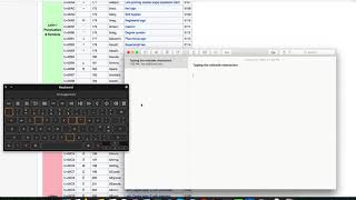 How to type unicode characters on a mac [upl. by Teador853]