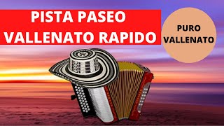 Pista PASEO VALLENATO rapido 2020 [upl. by Einial]