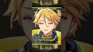 The Scottish accent is unreal [upl. by Aiym]