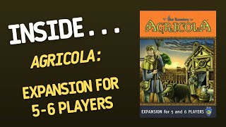 Agricola 56 Player Expansion for Board Game  Inside 9 [upl. by Manus]