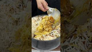 Chicken Biryani ASMR Cooking  shorts food cooking asmr streetfood biryani indianasmrworld [upl. by Ahsaya]