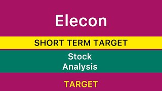 ELECON ENGINEERING SHARE ANALYSIS 💹 ELECON ENGINEERING SHARE TARGET  ELECON ENGINEER TARGET 7924 [upl. by Rufina]