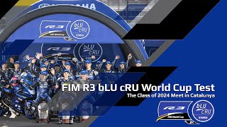 The FIM Yamaha R3 bLU cRU Class of 2024 [upl. by Boycie]